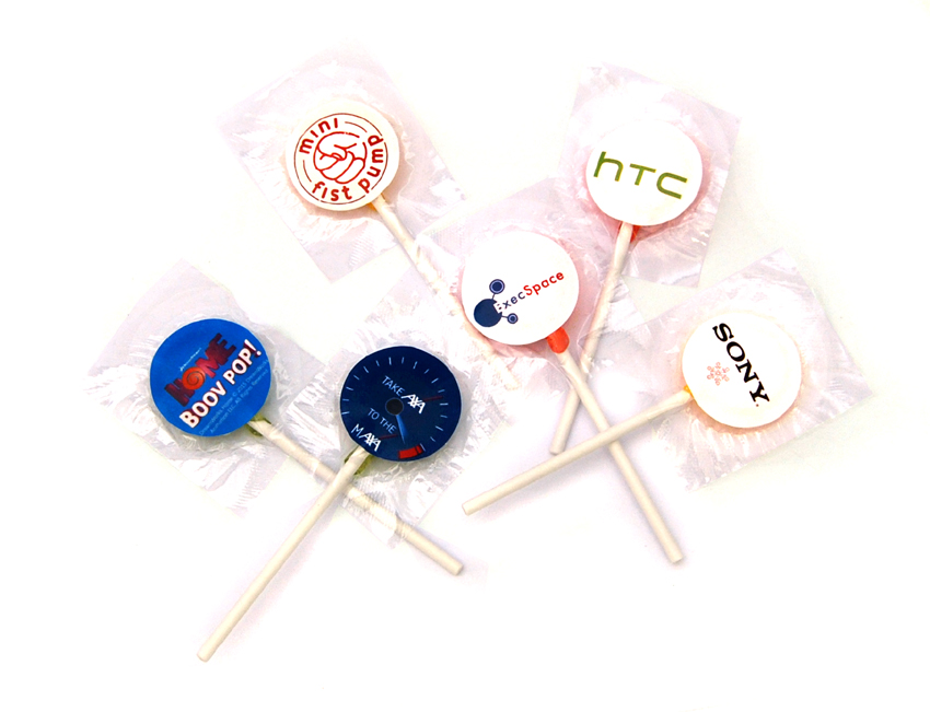 Small branded lollies